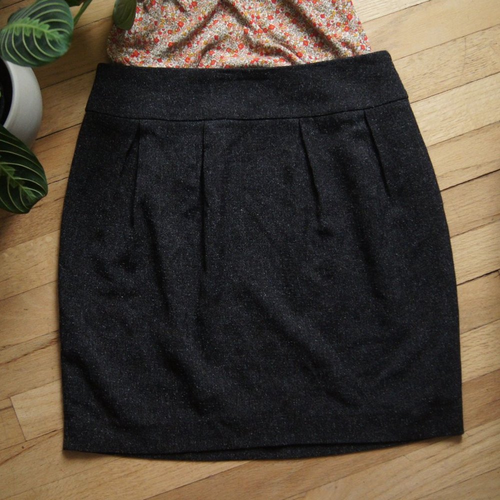Merona Grey Pencil Skirt Size 2